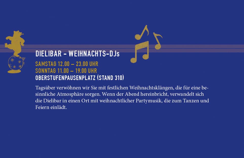 Attraktion: DIELIBAR - WEIHNACHTS-DJs