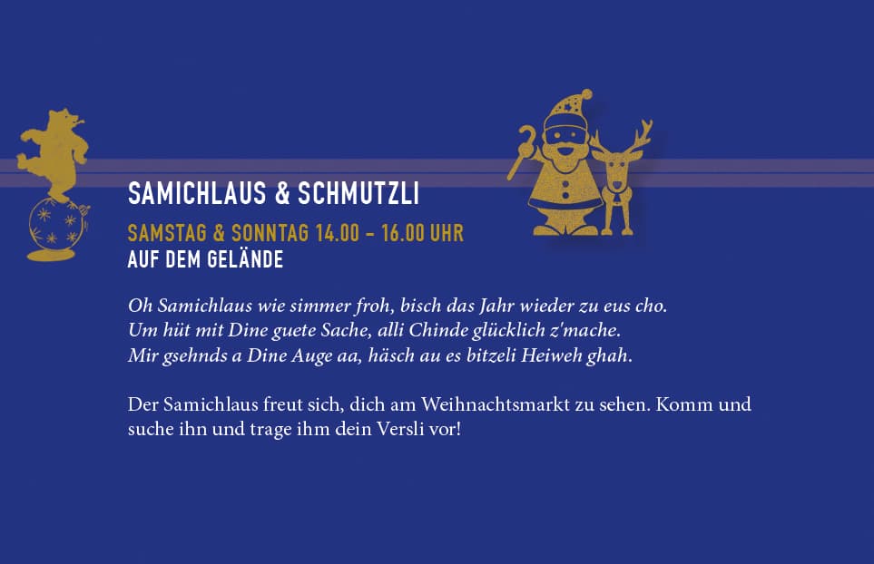 Attraktion: SAMICHLAUS & SCHMUTZLI