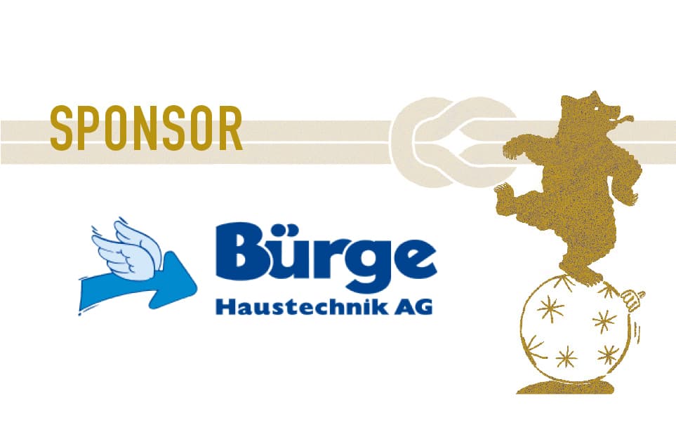 Herzlichen Dank unserem Sponsor "BÜRGE HAUSTECHNIK"