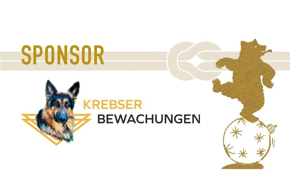 Herzlichen Dank unserem Sponsor "KREBSER BEWACHUNGEN"