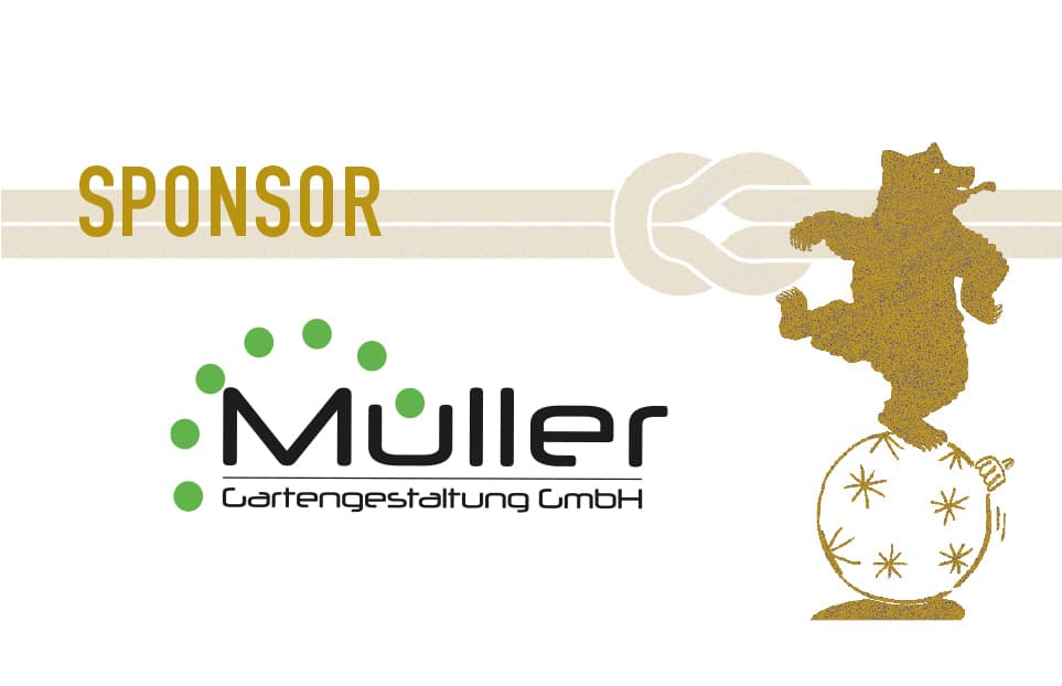 Herzlichen Dank unserem Sponsor "MÜLLER GARTENGESTALTUNG"